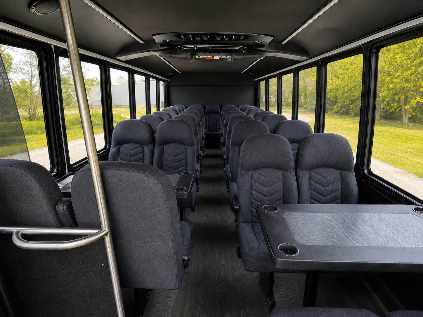 gilbert 20 passenger minibus interior