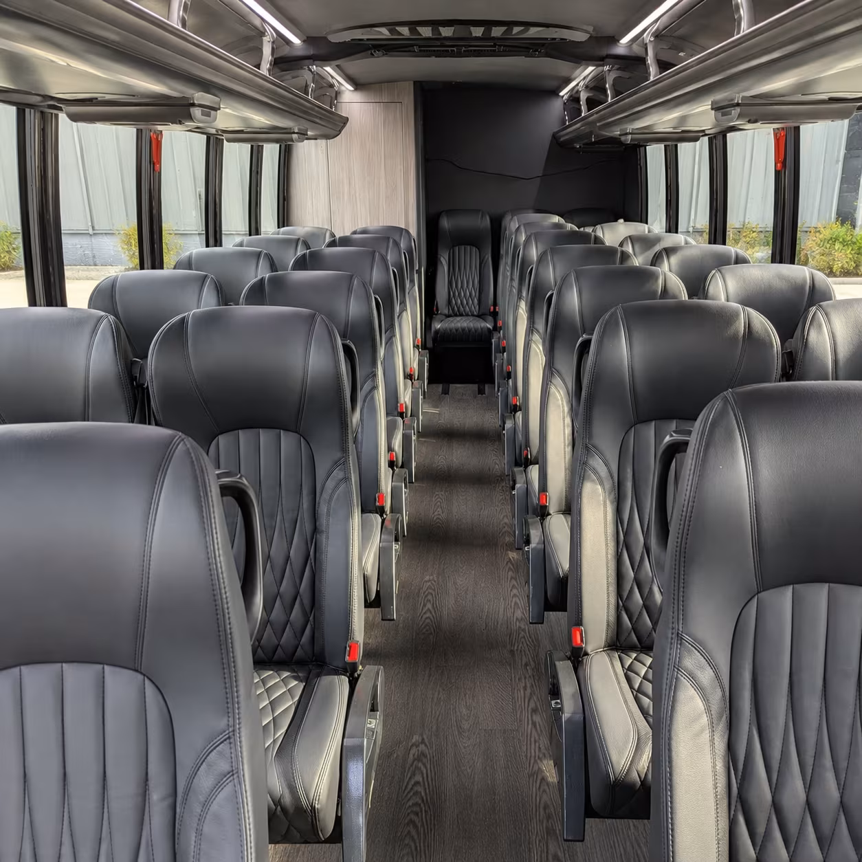 gilbert 30 passenger minibus inside