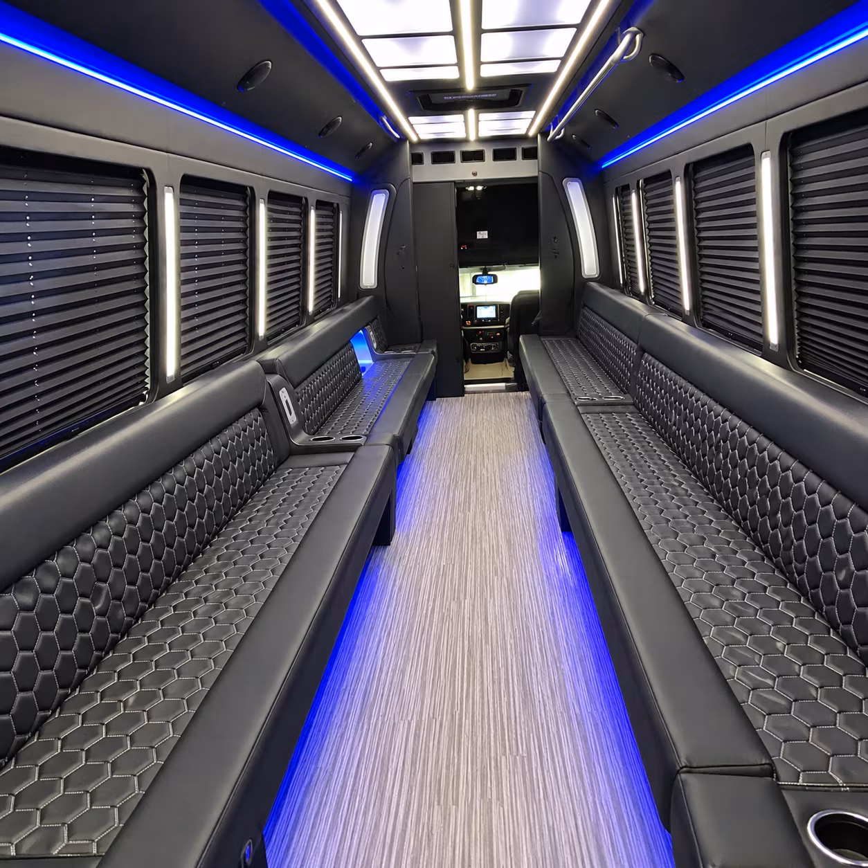 gilbert party bus rentals inside