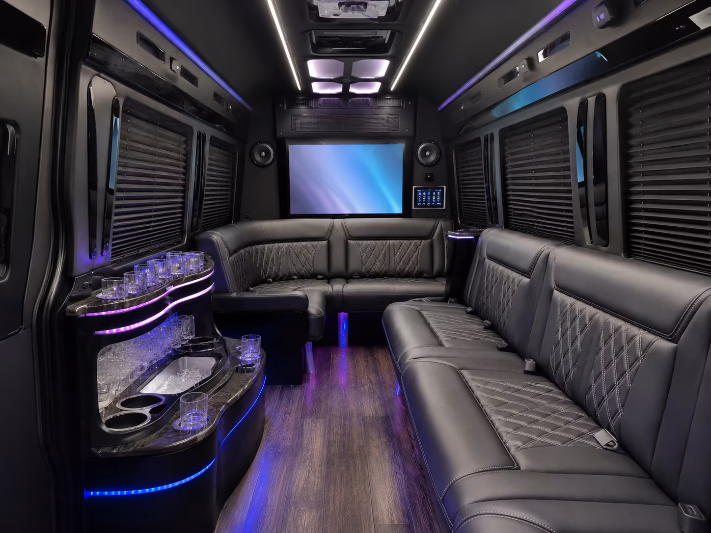 gilbert sprinter limousine inside