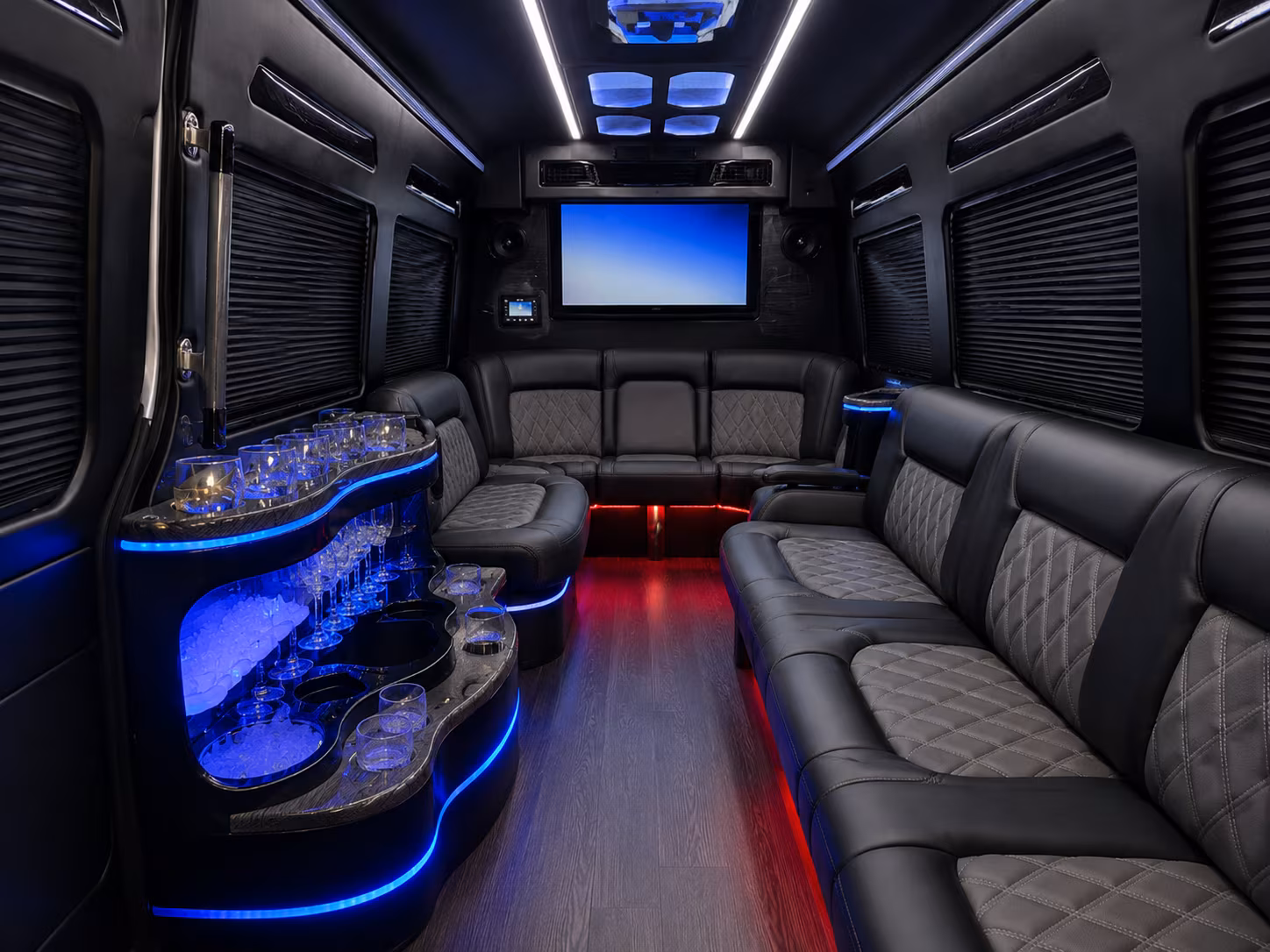 gilbert sprinter limousine interior