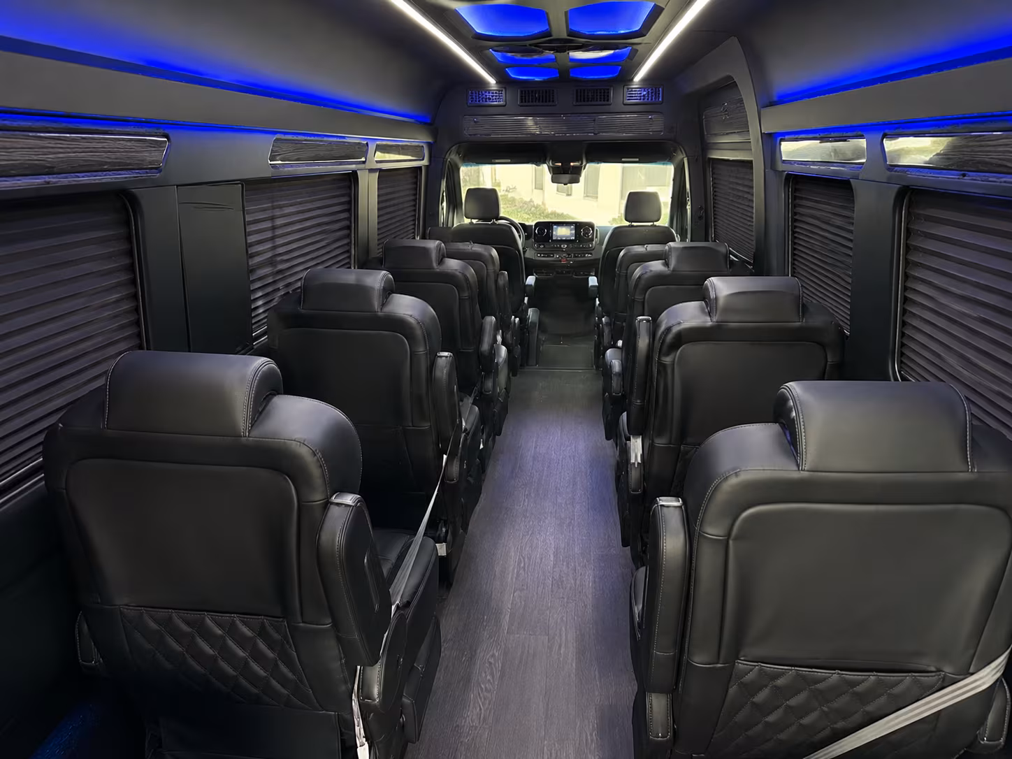 gilbert sprinter van with driver interior