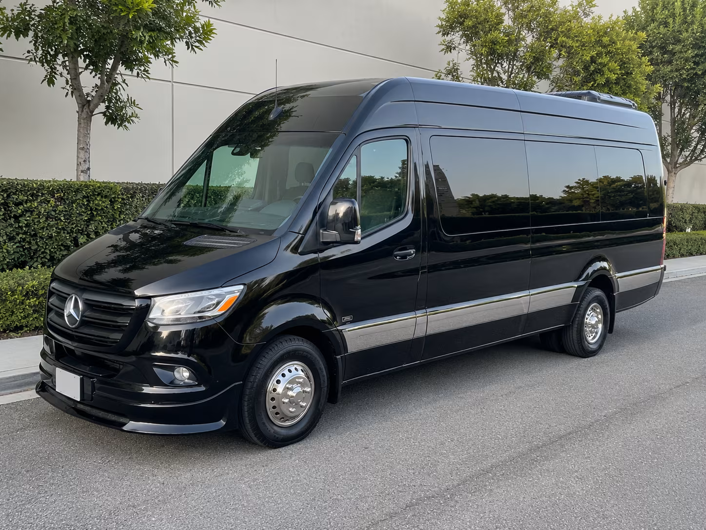 gilbert sprinter van with driver