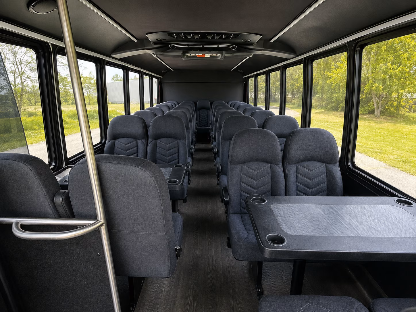 shuttle buses for gilbert wedding guests between hotels and venues
